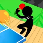 لعبة تنس الطاولة رجل العصا
