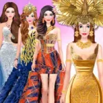 لعبة ازياء الاميرات الجريئة